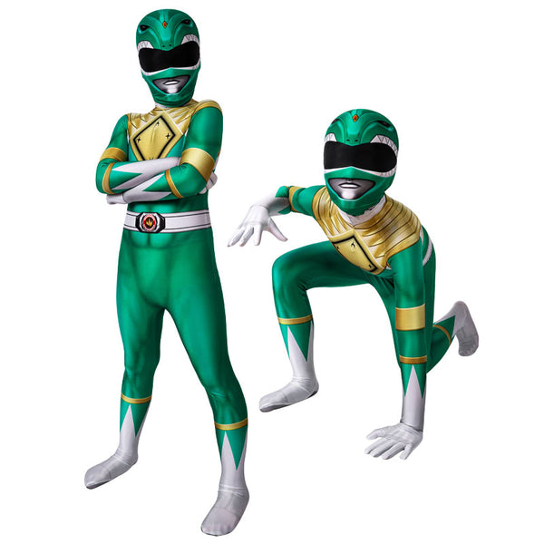 Authentic Mighty Morphin Power Rangers Green Ranger Jumpsuit Cosplay –  Cosplay Clans