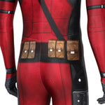 Movie Deadpool 3 Wade Wilson Jumpsuit Cosplay Costumes