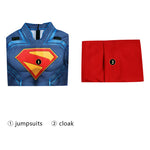 Superman Legacy Clark Kent Jumpsuit Cosplay Costumes