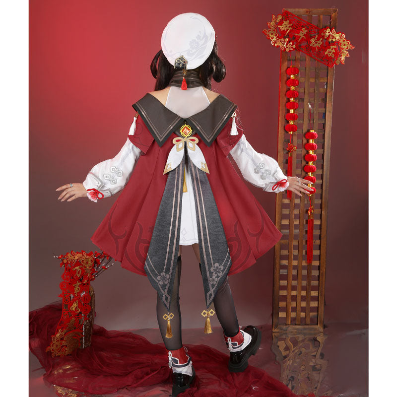 Genshin Impact Lantern Rite 5.3 Version Hu Tao New Skin Cosplay Costume