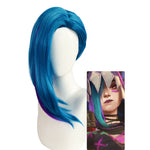 LOL Arcane Season 2 Jinx Ponytail Cosplay Wigs