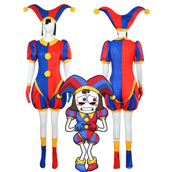 Explore Pomni Cosplay Costumes - The Amazing Digital Circus – Cosplay Clans