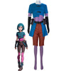 LOL League of Legends Arcane Young Jinx Cosplay Costumes