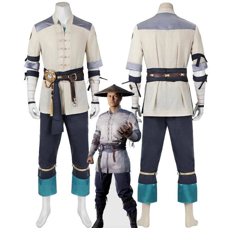 Game Mortal Kombat 1 Raiden Cosplay Costume