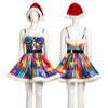 Christmas Special! ! ! Magic Sequined Christmas Dress Cosplay Costumes