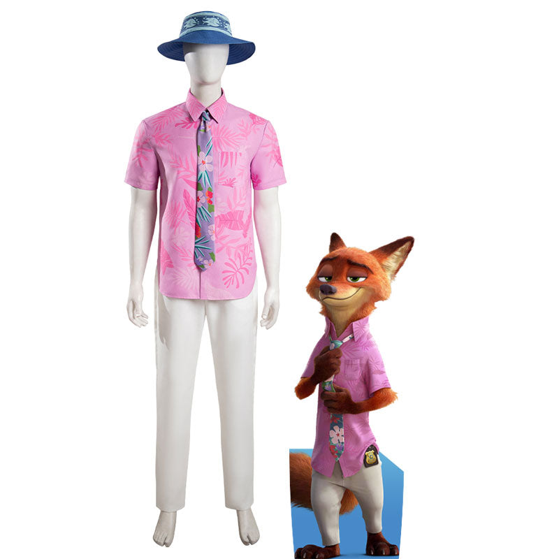 Disney Zootopia 2 Nick Wilde Cosplay Costume