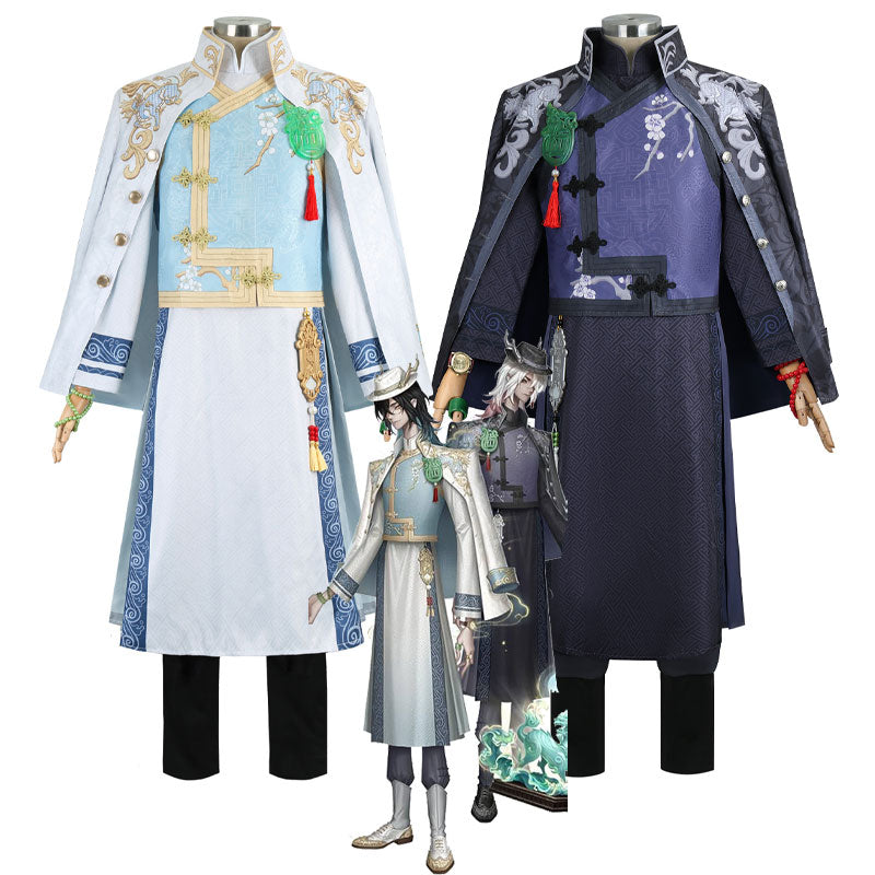 Game Identity V Qilin of the East Wu Chang Cosplay Costumes