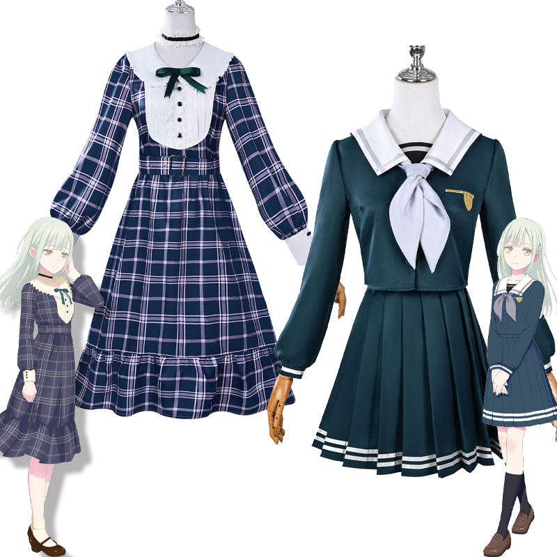 BanG Dream! Ave Mujica Mutsumi Wakaba Mortis JK Dress Cosplay Costume