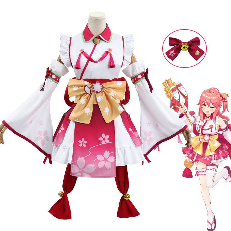 Hololive Youtuber Vtuber Sakura Miko Cosplay Costumes