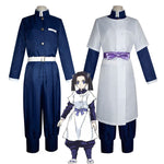 Anime Demon Slayer Kimetsu no Yaiba Aoi Kanzaki Cosplay Costumes