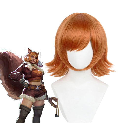 Marvel Rivals Squirrel Girl Cosplay Wigs