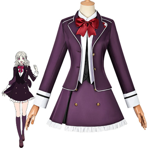 DIABOLIK LOVERS Komori Yui Purple Cosplay Costume