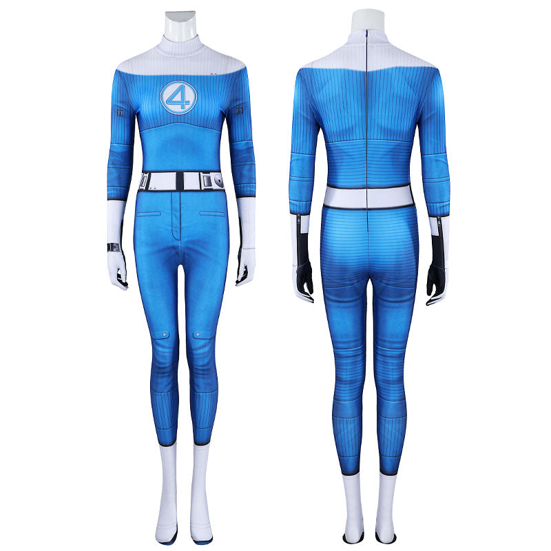 The Fantastic Four: First Steps Invisible Woman Susan Storm Jumpsuit Cosplay Costumes