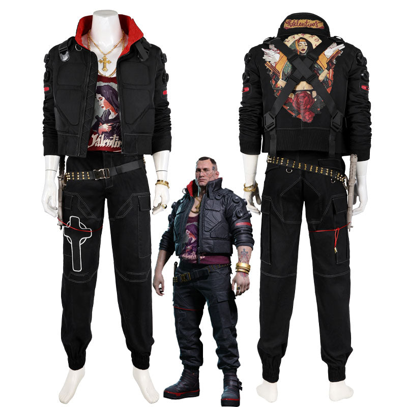 Game Cyberpunk 2077 Jackie Welles Cosplay Costumes