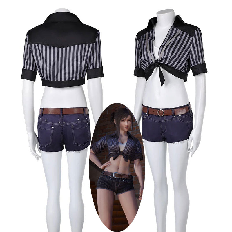 Final Fantasy VII Remake Tifa Lockhart Fulllset Cosplay Costumes