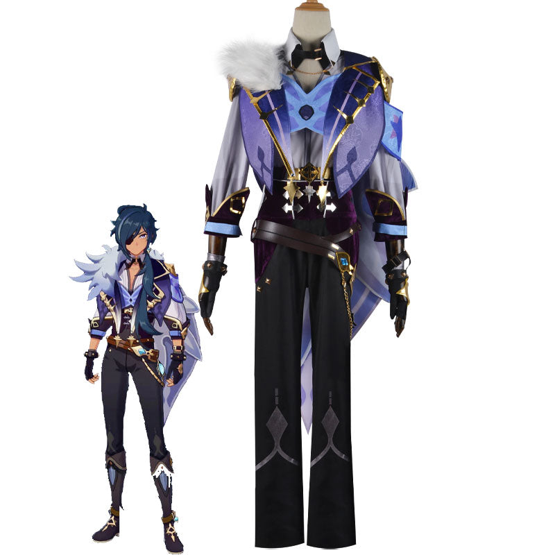 Game Genshin Impact Kaeya Alberich Cosplay Costumes