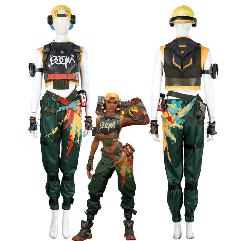 VALORANT Raze Cosplay Costumes