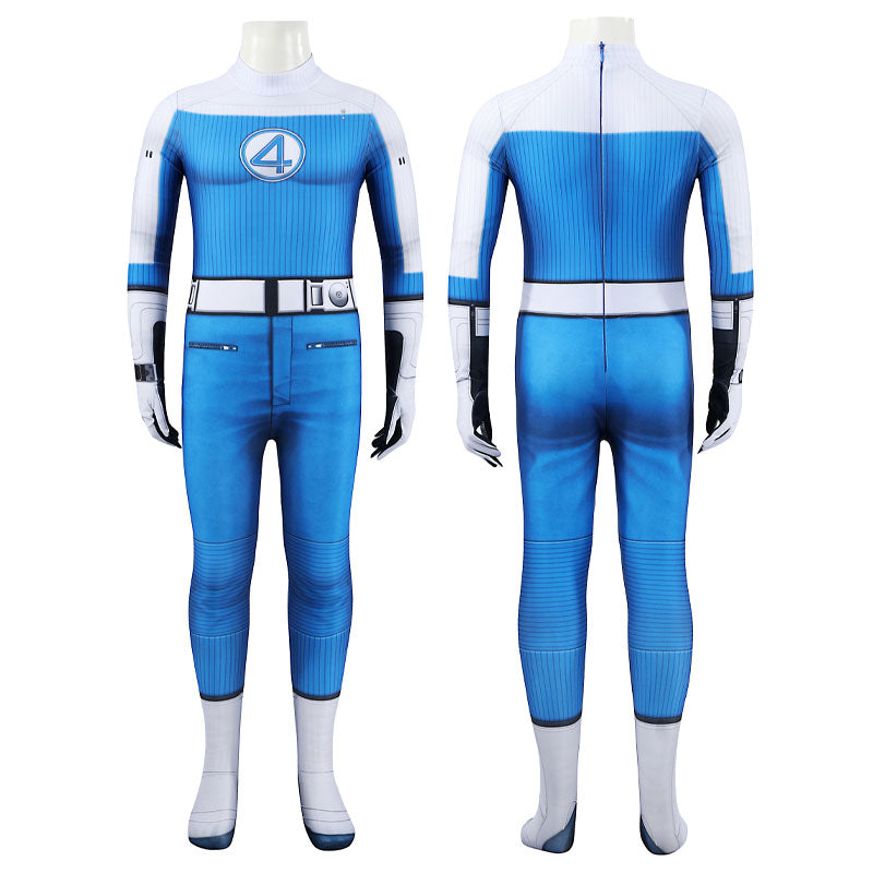 The Fantastic Four: First Steps Human Torch Kids Jumpsuits Cosplay Costume