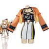 Genshin Impact Navia Race Queen Cosplay Costumes