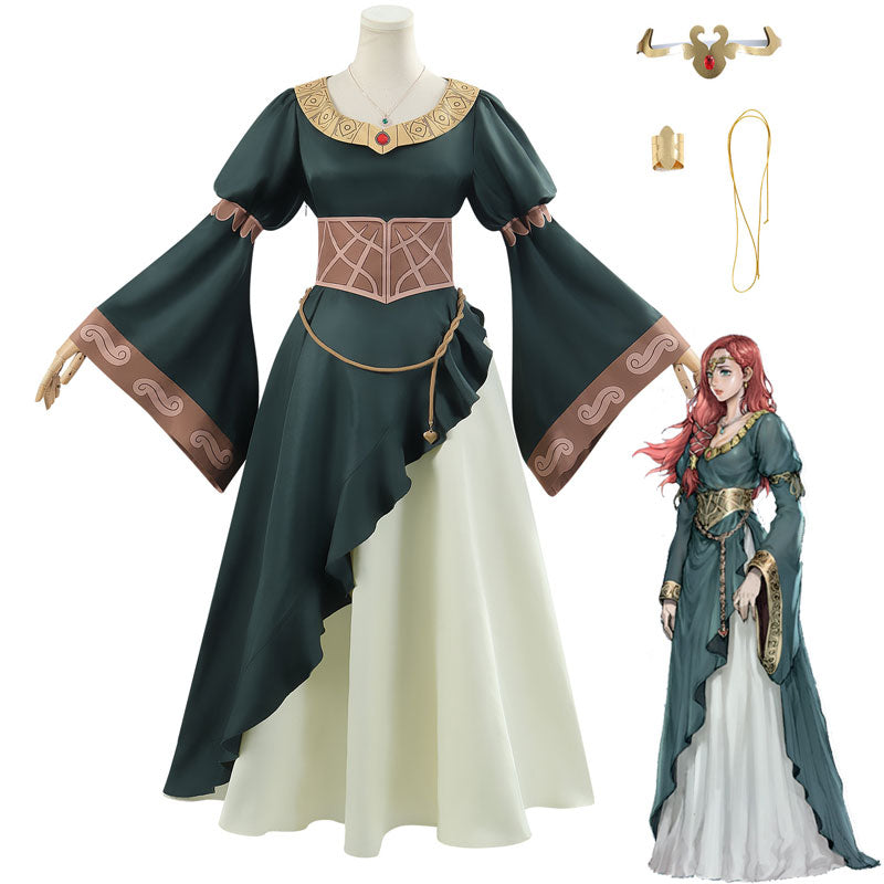 The Lord of the Rings: The War of the Rohirrim Hera Dress Cosplay Costume