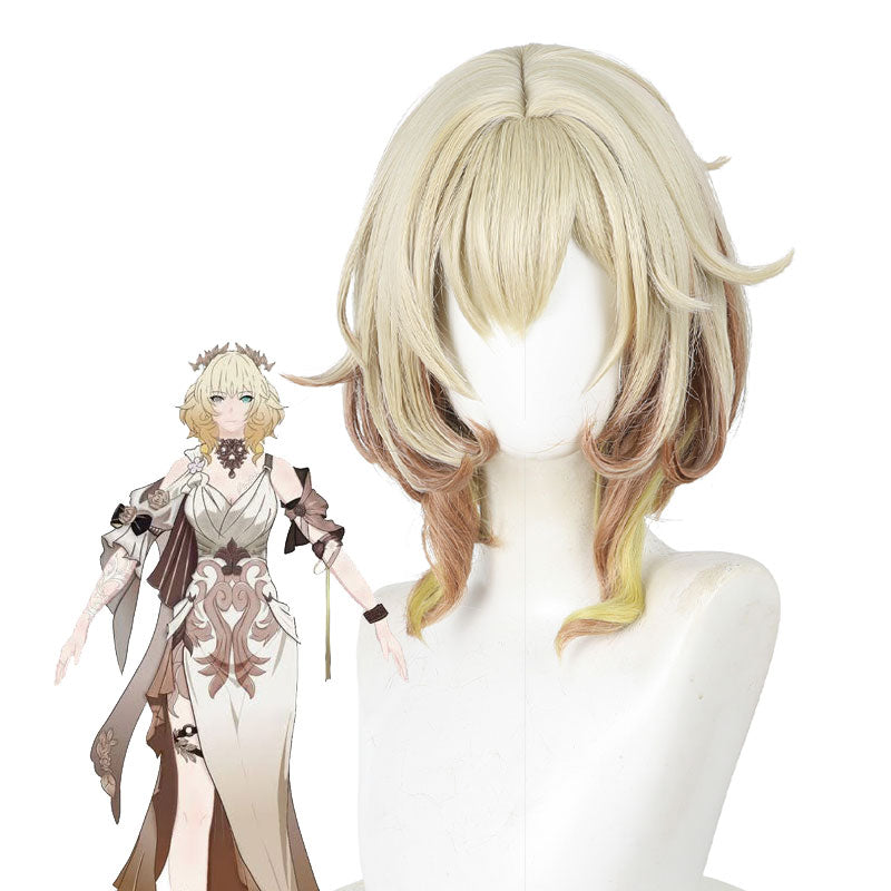 Game Honkai: Star Rail Aglaea Cosplay Wig