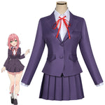 Anime Kimi no Koto ga Daidaidaidaidaisuki na 100-nin no Kanojo Hakari Hanazono Cosplay Costume