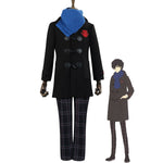 Persona 5 Ren Amamiya Winter Black Woolen Coat Cosplay Costumes