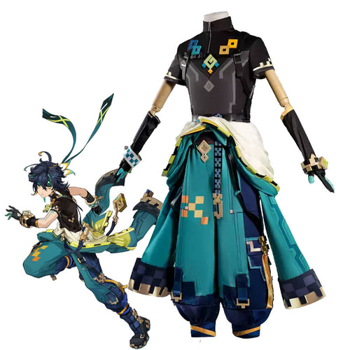 Game Genshin Impact Natlan Kinich Cosplay Costumes