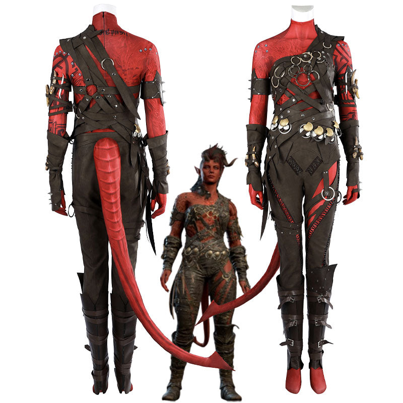 Baldur's Gate III BG3 Karlach Cosplay Costumes