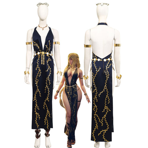 Elden Ring Queen Marika the Eternal Cosplay Costumes