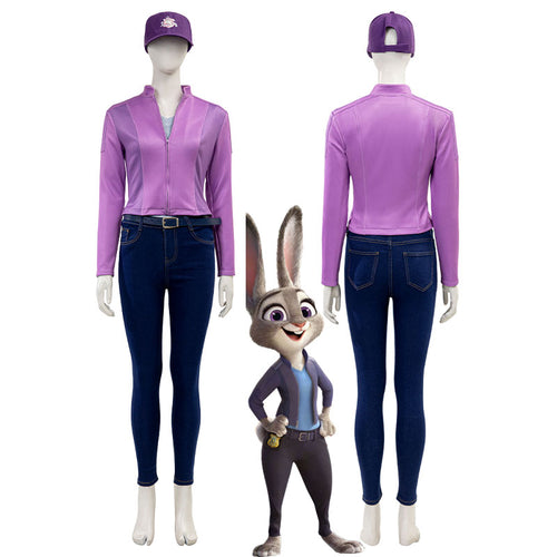 Disney Zootopia 2 Judy Hopps Cosplay Costumes