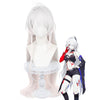 Honkai: Star Rail Acheron White Cosplay Wigs