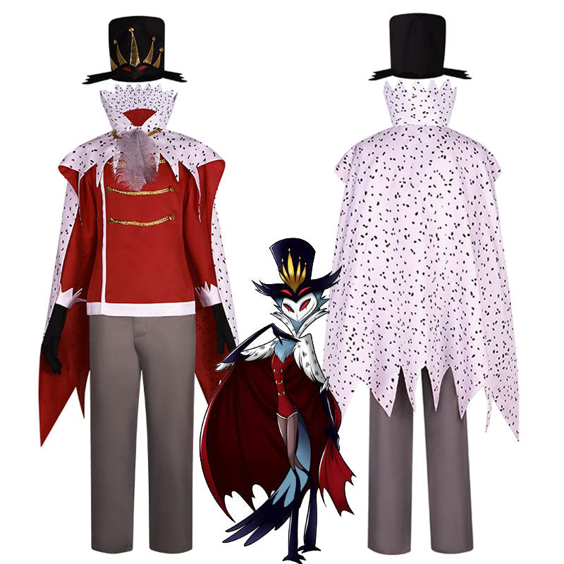 Hazbin Hotel Helluva Bos Stolas Cosplay Costumes