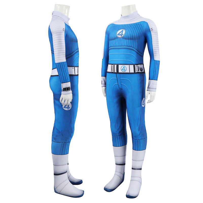 The Fantastic Four: First Steps The Thing Kids Jumpsuits Cosplay Costume