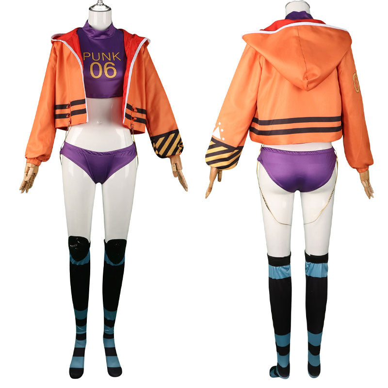 Anime One Piece PUNK 06 Vegapunk York Cosplay Costumes