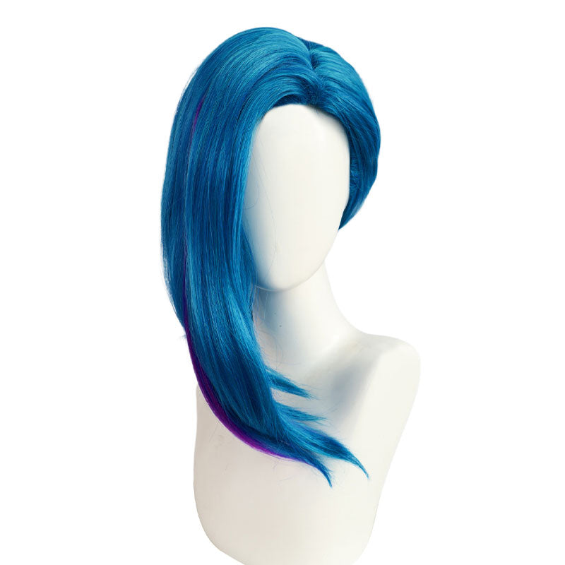 LOL Arcane Season 2 Jinx Ponytail Cosplay Wigs