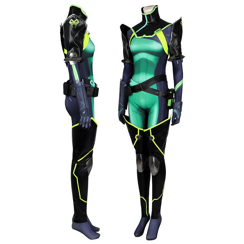 Valorant Viper Premium Edtion Cosplay Costume