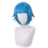 LOL Arcane Young Jinx Blue Short Cosplay Wig