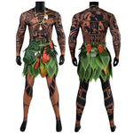 Movie Disney Animation Moana 2 Maui Cosplay Costumes