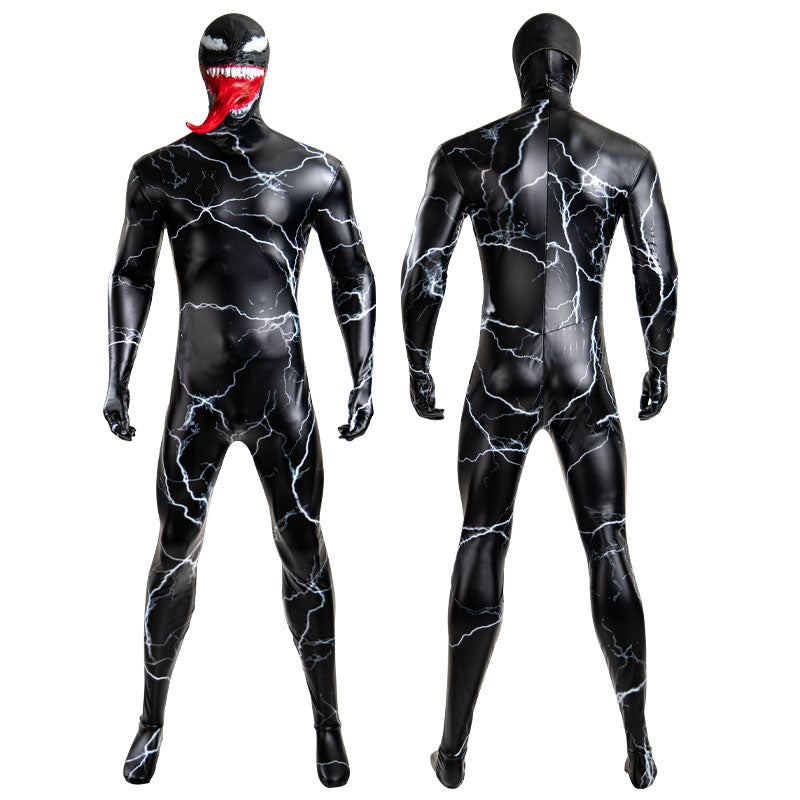 Marvel Venom: The Last Dance Venom Black Jumpsuit Cosplay Costumes