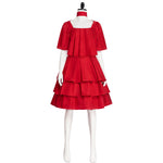 Sousou no Frieren Frieren Red Dress Cosplay Costumes