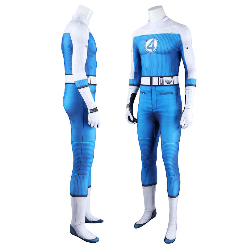 The Fantastic Four: First Steps Human Torch Johnny Storm Jumpsuit Cosplay Costumes