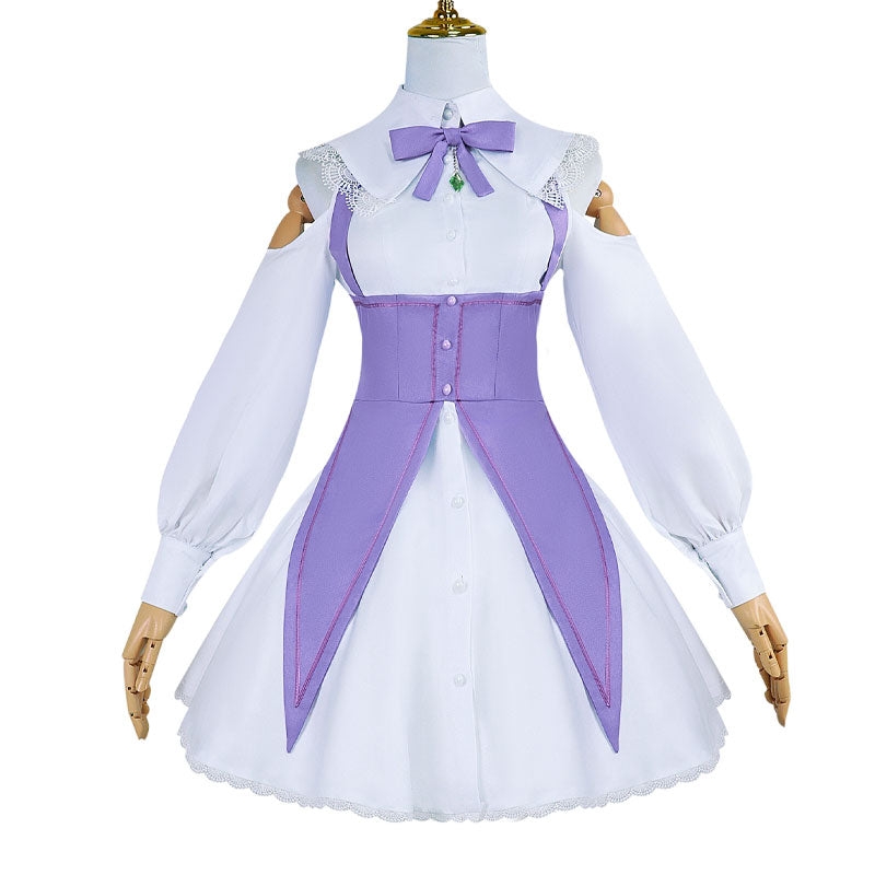 Anime Re:Zero Starting Life in Another World Emilia Date outfit Cosplay Costumes