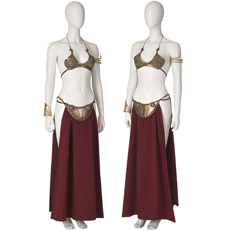 Star Wars Princess Leia Slave Girl Cosplay Costume