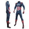 Marvel Captain America: Brave New World Sam Wilson Captain America Jumpsuit Cosplay Costumes