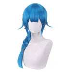 LOL Arcane Young Jinx Powder Blue Cosplay Wig