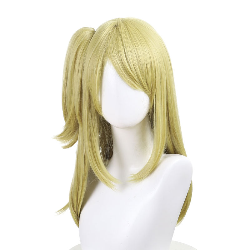 Anime Fairy Tail Lucy Heartfilia Golden Cosplay Wigs