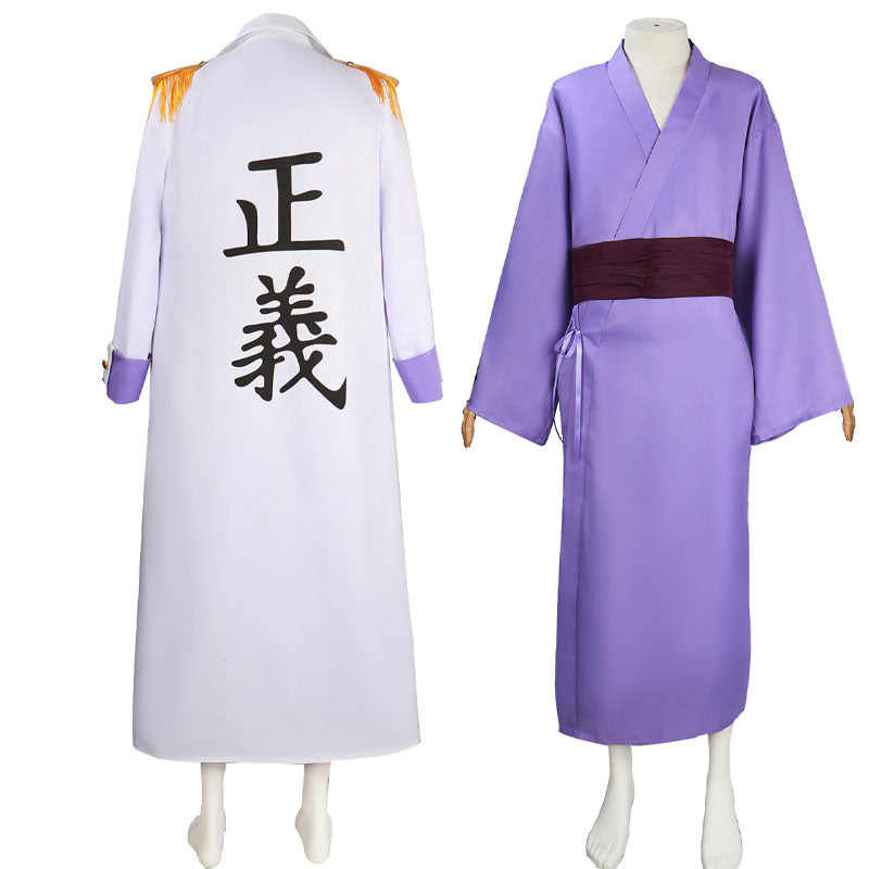 One Piece Fujitora Issho Cosplay Costume