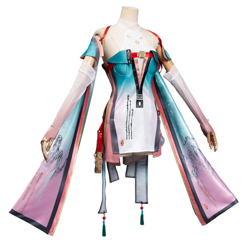 Game Wuthering Waves Zhezhi Cosplay Costumes