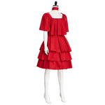 Sousou no Frieren Frieren Red Dress Cosplay Costumes